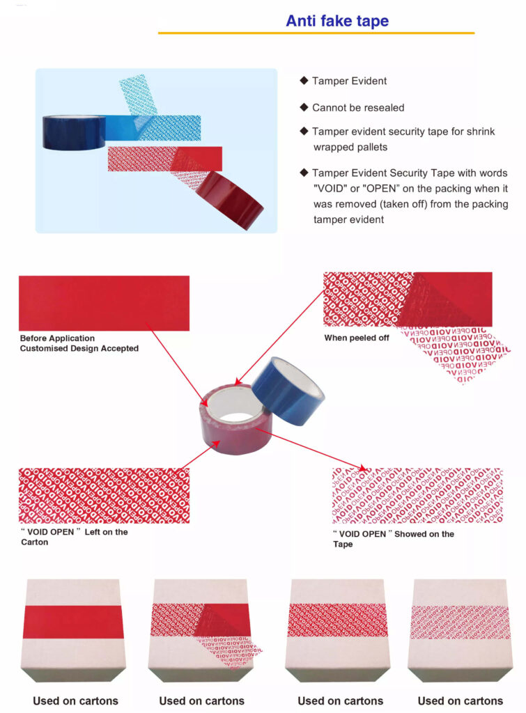 tamper evident tape